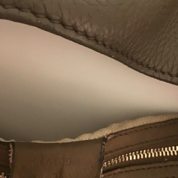 Gucci pebbled soho medium chain tote shoulder hobo bag - Picture 7 of 10